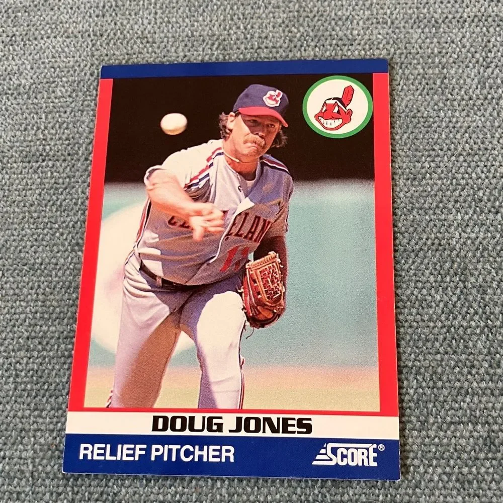 1991 Score Cleveland Indians Baseball Card Trading Card